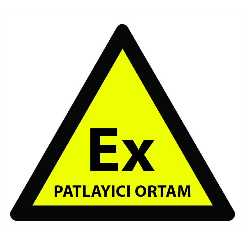 Patlayıcı ortam işareti